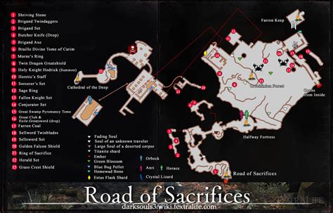 crucifixion woods bonfire|road of sacrifices map.
